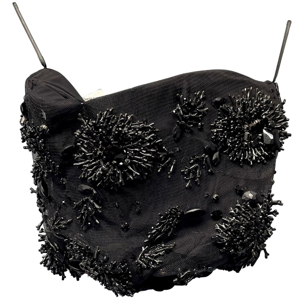Alberta Ferretti Corset Strapless Top